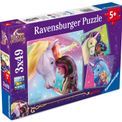 Ravensburger - Unicorn Academy 3 x 49 Piece Jigsaw Puzzles additional 2
