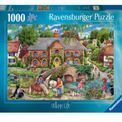 Ravensburger - Village Life 1000 Piece Jigsaw Puzzle additional 2