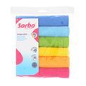 Sorbo - Microfibre cloths Rainbow 40x40cm 6pcs additional 1