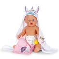 BABY born - Hooded Towel Set Unicorn additional 5