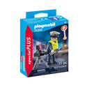 Playmobil - Special Plus - Police Officer with Speed Trap - 70305 additional 1