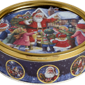 Jacobsen's - Nostalgic Santa Assorted Butter Cookies Tin 340g additional 2