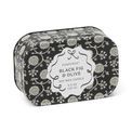 Paddywax Cherie Printed Black Tin Candle - Fig &amp; Olive additional 2