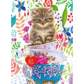 Ravensburger - Kitten in a Cup 500 Piece Puzzle - 15037 additional 2