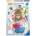 Ravensburger - Kitten in a Cup 500 Piece Puzzle - 15037 additional 1