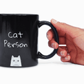 pikkii. - Crazy Cat Person Heat Change Mug additional 3