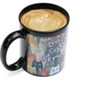 pikkii. - Crazy Cat Person Heat Change Mug additional 4