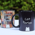 pikkii. - Crazy Cat Person Heat Change Mug additional 5
