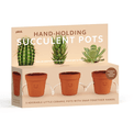 pikkii. - Hand Holding Succulent Pots Set of 3 additional 1