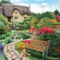 Jumbo - Falcon de Luxe Cottage Gardens 1000 Piece Puzzle additional 2