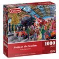 Jumbo - Falcon de Luxe Santa At the Station 1000 Piece Puzzle additional 1