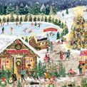 Jumbo - Falcon de Luxe Winter Village 1000 Piece Puzzle additional 2