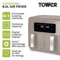 Tower - Vortx 8.5L Dual Basket Air Fryer Oven additional 4