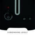 Dualit Lite 2 Slot Toaster - Gloss Black additional 4