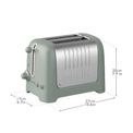 Dualit - Lite 2 Slot Toaster - Sage additional 2