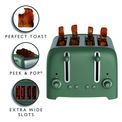Dualit - Lite 4 Slot Toaster - Sage additional 10
