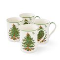 Spode Christmas Tree Set Of 4 Mugs additional 2