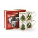 Spode Christmas Tree Set Of 4 Mugs additional 1
