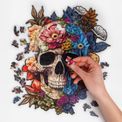 Recent Toys - Skull Wooden Puzzle additional 2