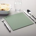 Zeal - Square Trivet Silicone - Sage Green additional 2