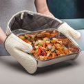 Zeal - SteamStop Silicone Double Oven Gloves - Cream additional 2