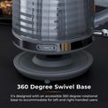 Tower - Saturn 1.7 Litre Kettle - Grey additional 7