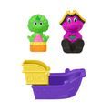 Fisher Price - Barneys World Water Fun Pirate Ship additional 3