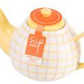 Siip - Gingham 2 Cup Teapot Pink additional 3