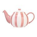 Siip - Wide Vertical Stripe 2 Cup Teapot Pink additional 1