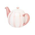 Siip - Wide Vertical Stripe 6 Cup Teapot Pink additional 2