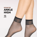 Andrea Bucci - Fancy Top Ankle Highs 2 Pair Pack additional 1