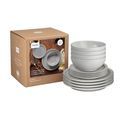 Denby - Dove Grey 12 Piece Tableware Set additional 1