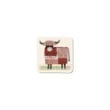 Denby - Highland Cow Set Of 6 Coasters additional 2