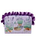 Heathcote &amp; Ivory - English Lavender Ruffle Washbag additional 1