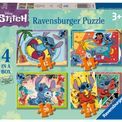 Ravensburger - Disney Stitch 4-in-a-Box Jigsaw Puzzle additional 1