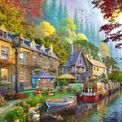 Ravensburger - Down the Lane No.6 Canal side Lane 1000 Piece Jigsaw Puzzle additional 2