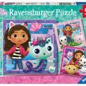 Ravensburger - Gabbys Dollhouse 3 x 49 Piece Jigsaw Puzzle additional 1
