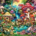 Ravensburger - Merry Mushroom Village 1000 Piece Jigsaw Puzzle additional 2