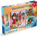 Ravensburger - Moana 2 3 x 49 Piece Jigsaw Puzzle additional 1