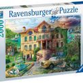 Ravensburger - Now &amp; Then Cove Manor Echoes 2000 Piece Jigsaw Puzzle additional 1