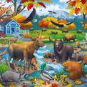 Ravensburger - Wildlife Gathering 150 XXL Piece Jigsaw Puzzle additional 2