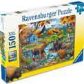 Ravensburger - Wildlife Gathering 150 XXL Piece Jigsaw Puzzle additional 1