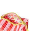 Belly Button Designs - Wash bag Mabel Pink &amp; Red Stripe additional 2