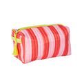 Belly Button Designs - Wash bag Mabel Pink &amp; Red Stripe additional 1