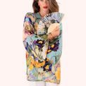 Powder - Hand Fan Spring Flora additional 2