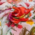 Powder - Linen Mix Scarf Fine Flowers additional 1