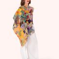 Powder - Linen Mix Scarf Spring Flora additional 5
