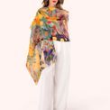 Powder - Linen Mix Scarf Spring Flora additional 3