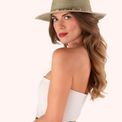 Powder - Natalie Sunhat Lawn Green additional 2