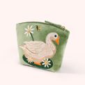 Powder - Velvet Mini Pouch Garden Goose additional 1